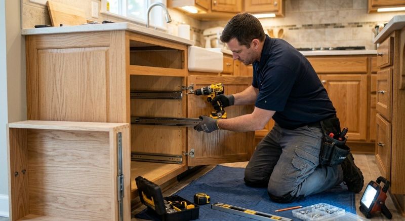 Cabinet Drawer Attachment